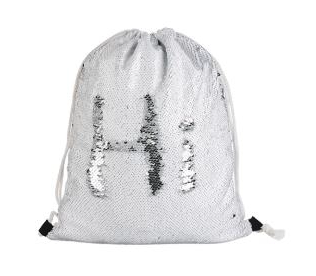 Drawstring Backpack Sequin