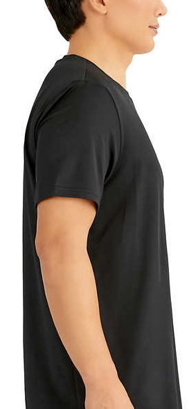 T-Shirt short sleeve  XXL Black