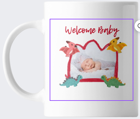 Custom Mug Welcome Baby